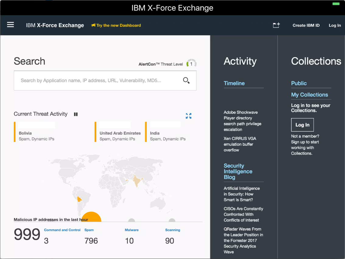 IBM X Force Exchange